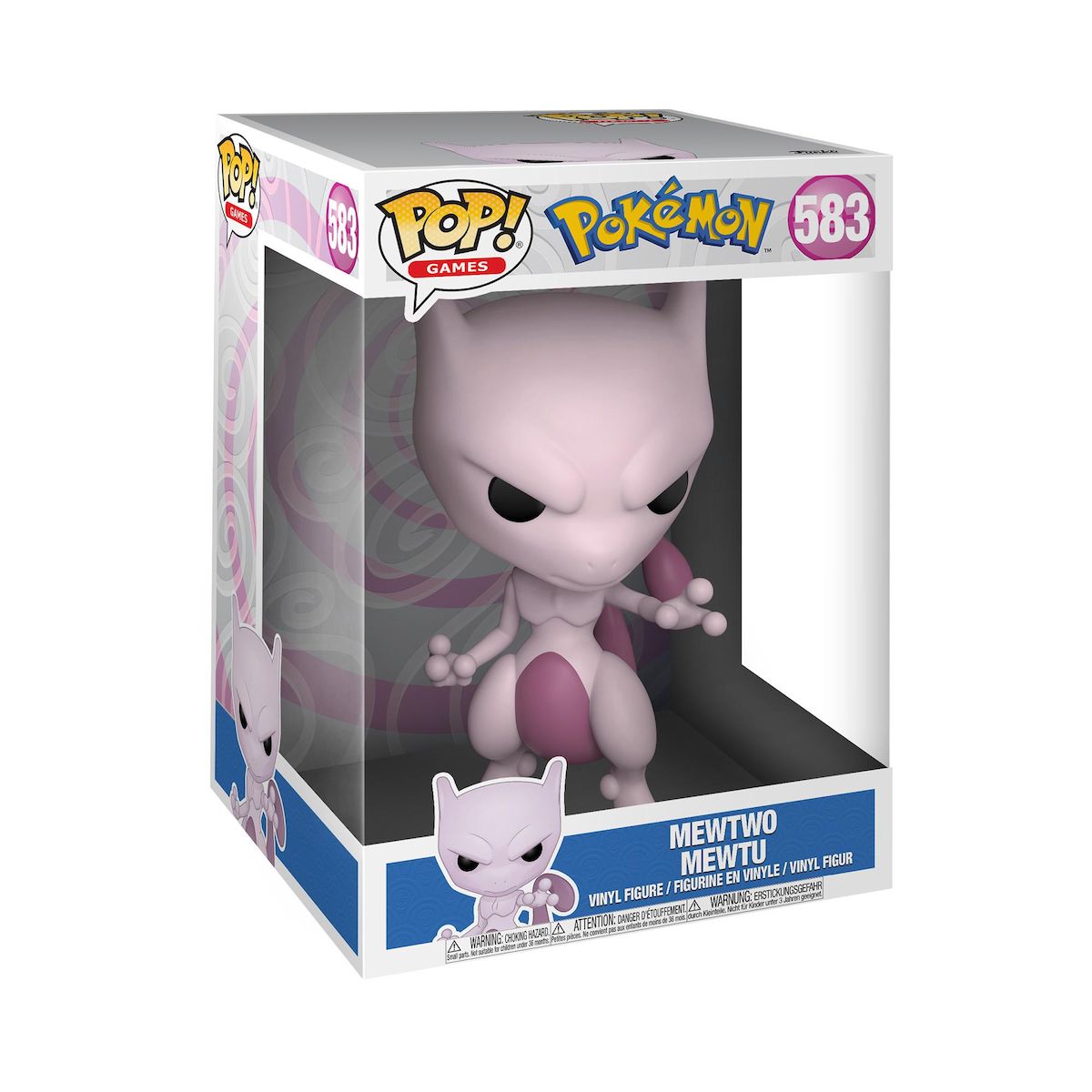 FUNKO Figurine POP Jumbo Mewtwo Pokémon