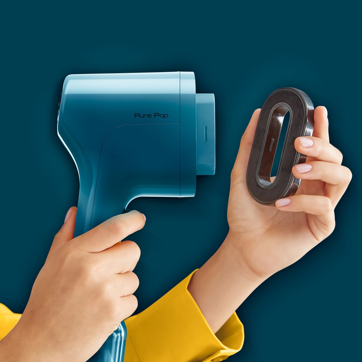 CALOR Défroisseur à main&nbsp;&nbsp;Pure POP&nbsp;DT2020 - Bleu