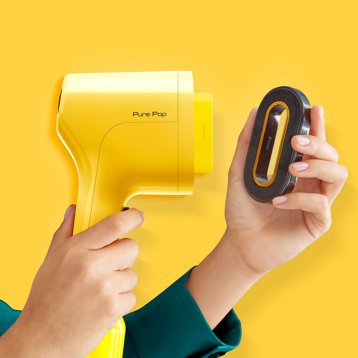 CALOR Défroisseur à main&nbsp; Pure POP DT2026 - Jaune