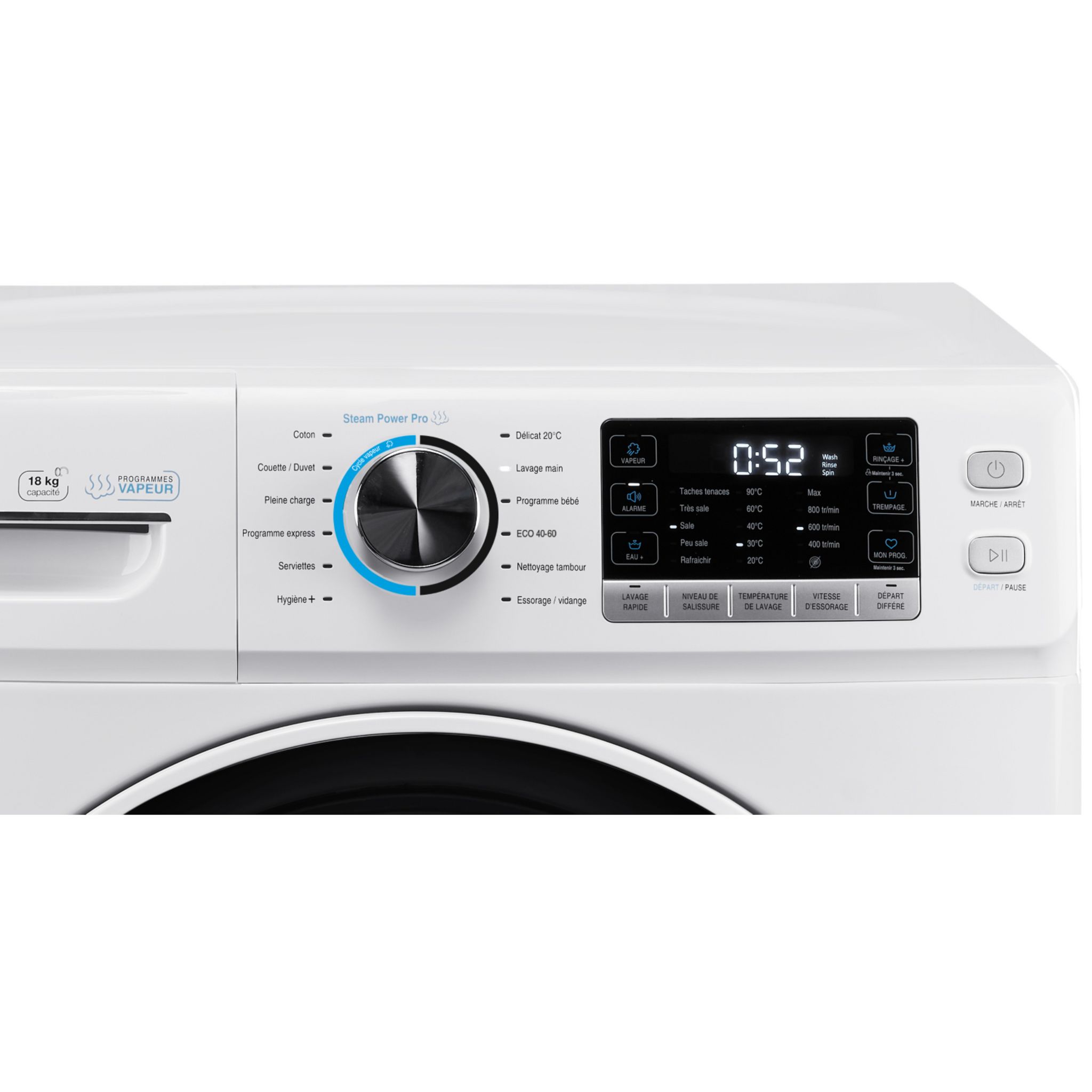 Voir la diapositive 5 : FAGOR Lave linge hublot FLF1810DIDW, 18 kg, 1000 t/min, D