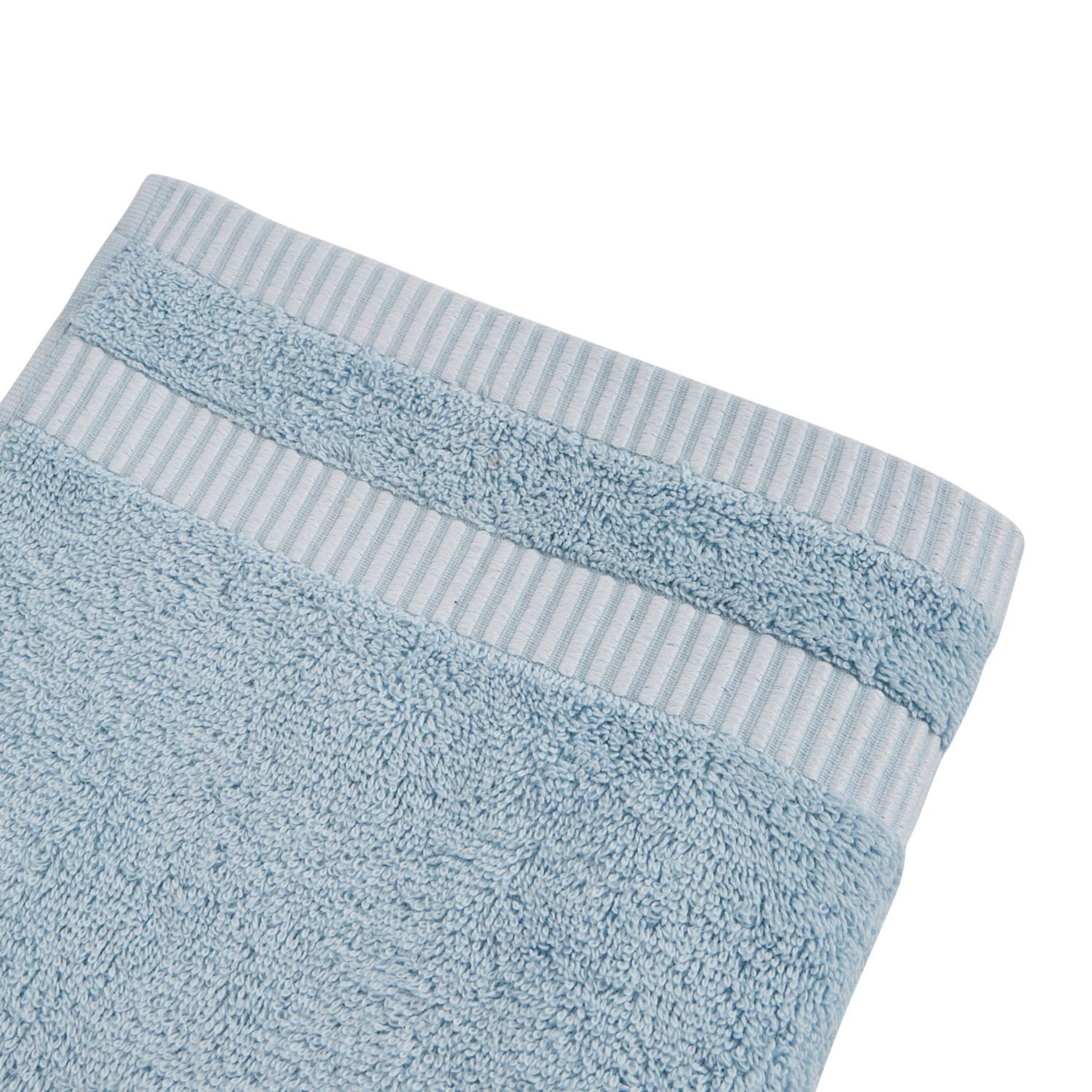 Voir la diapositive 2 : ACTUEL Maxi drap de bain uni en coton 500 g/m²