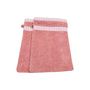 Voir la diapositive 1 : ACTUEL Lot de 2 gants de toilette uni en coton 500 g/m²