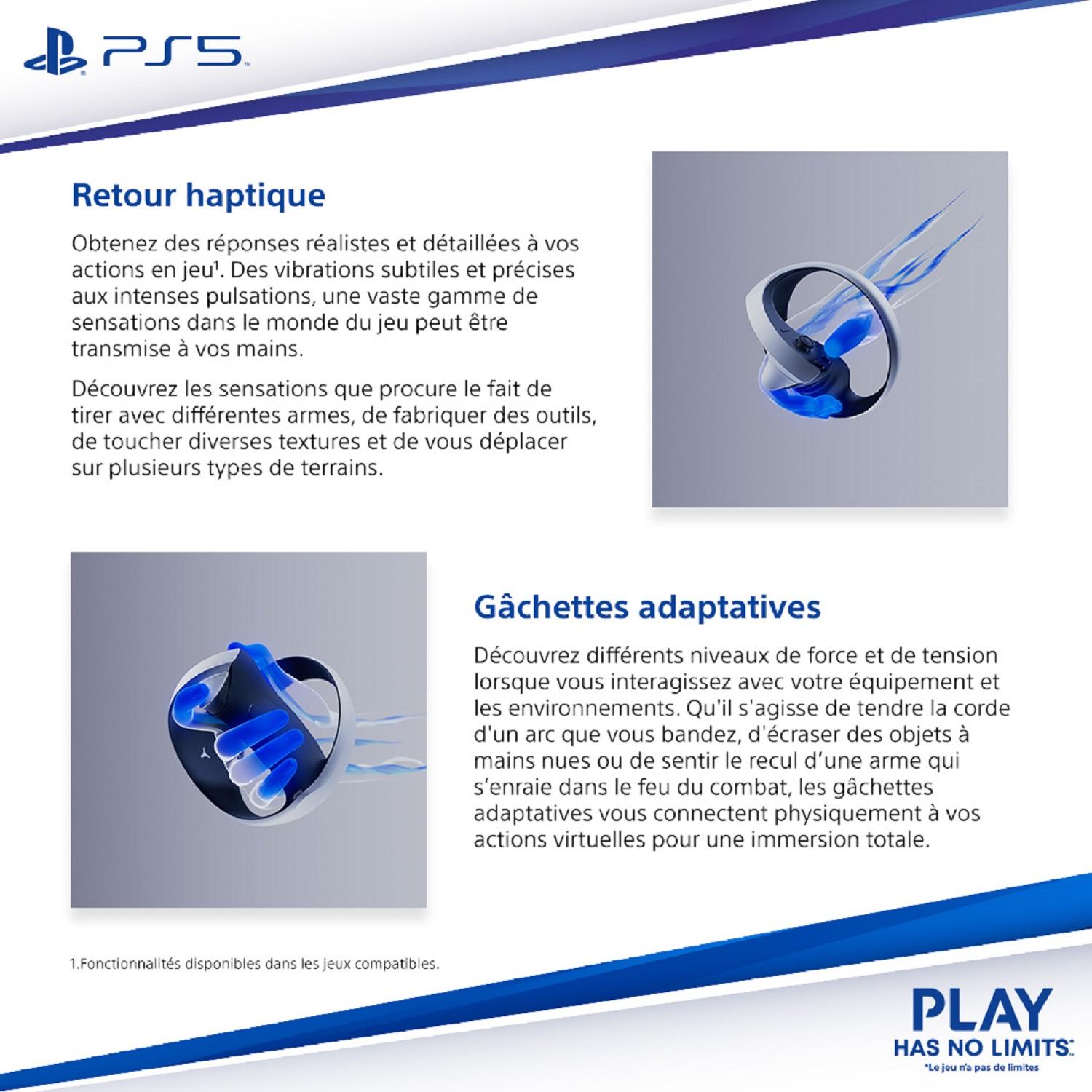Voir la diapositive 5 : SONY Casque Playstation VR2 PS5
