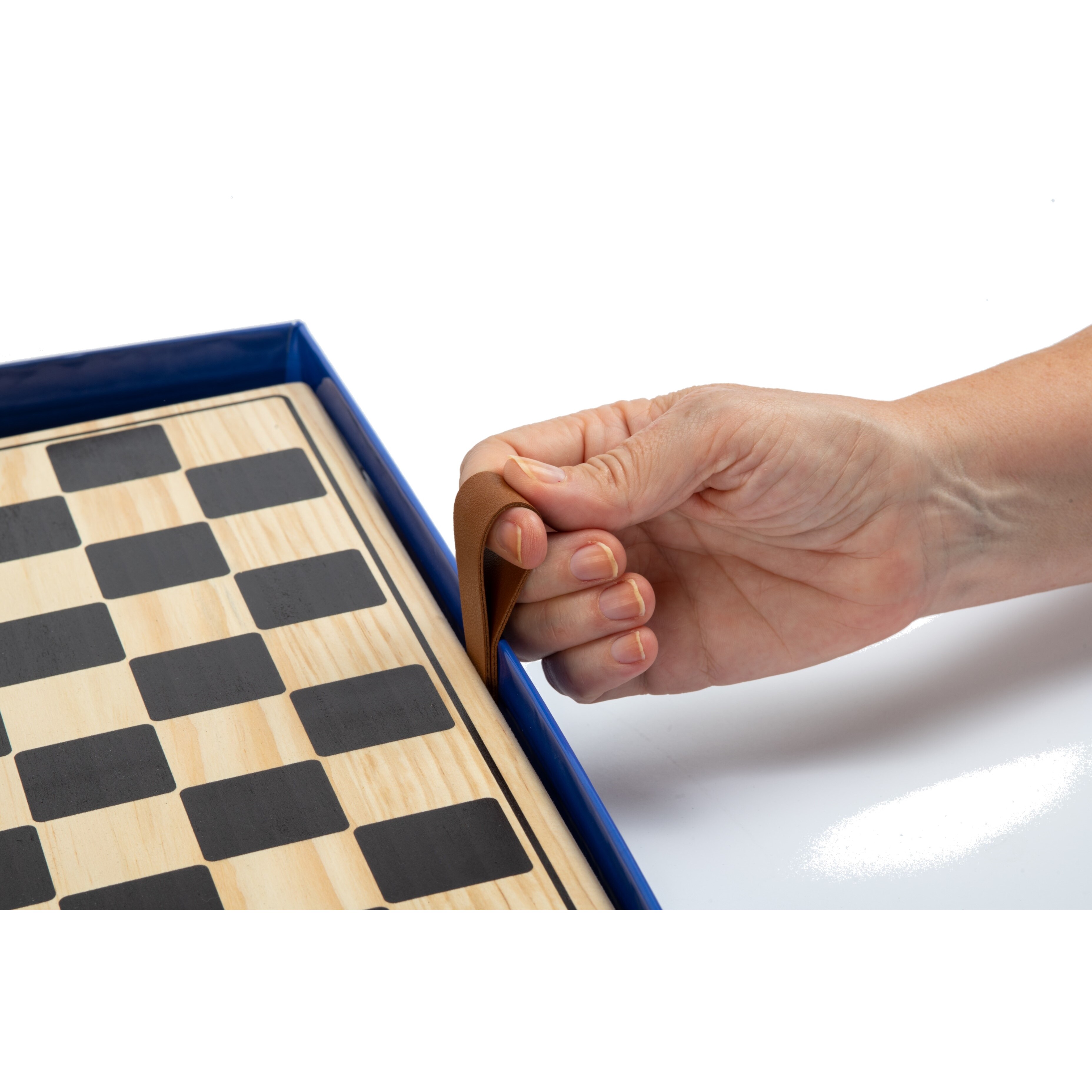 Voir la diapositive 5 : MASTER SENIOR Jeu de dames en bois Master Senior