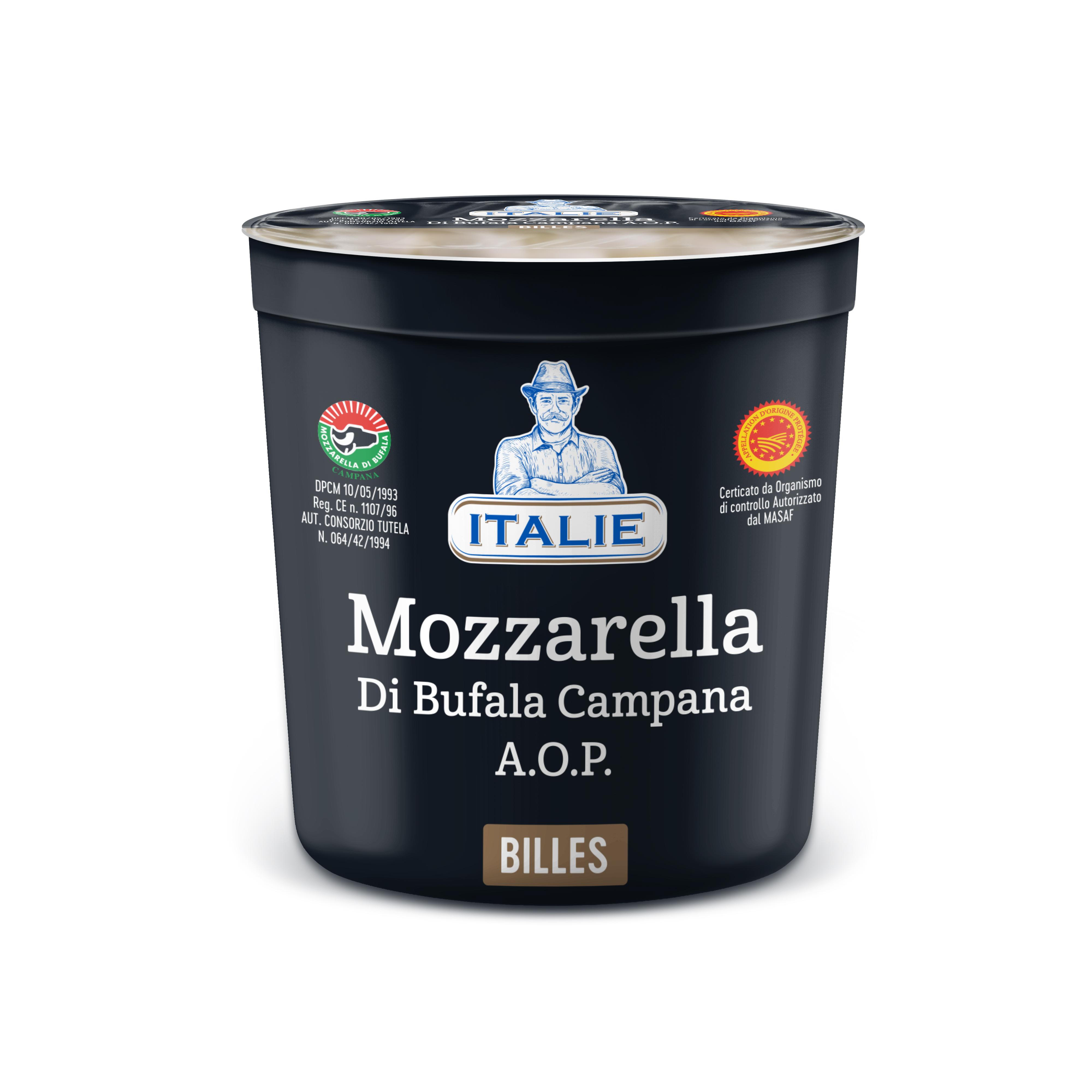 Mozzarella di Bufala Campana AOP billes 200g