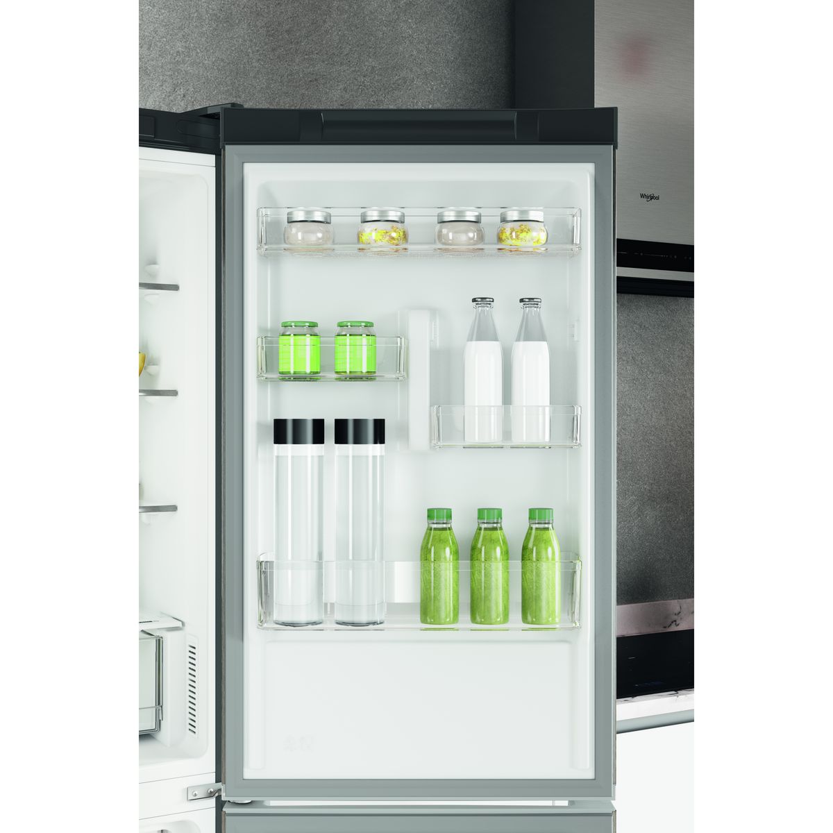 WHIRLPOOL Réfrigérateur combiné W7X8110X, 335 L, Froid ventilé No Frost, F