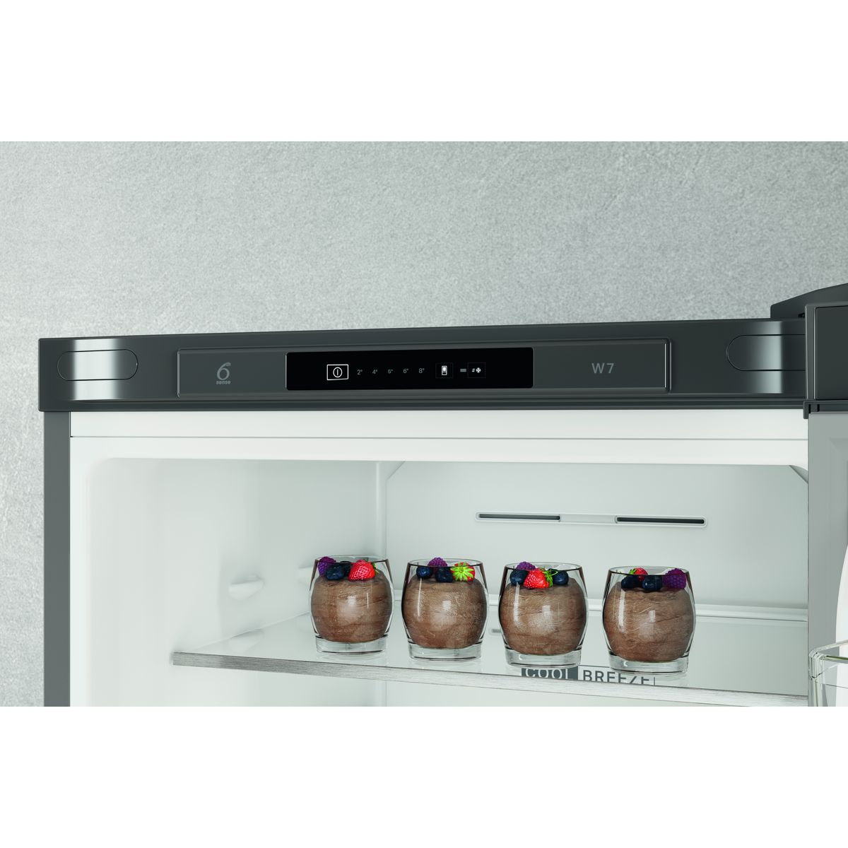 WHIRLPOOL Réfrigérateur combiné W7X8110X, 335 L, Froid ventilé No Frost, F