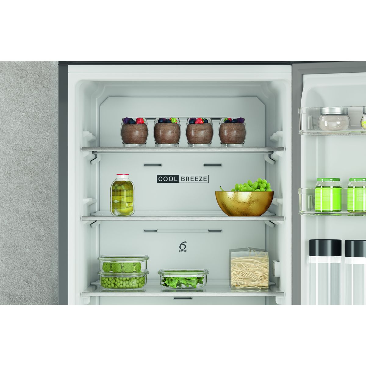 WHIRLPOOL Réfrigérateur combiné W7X8110X, 335 L, Froid ventilé No Frost, F