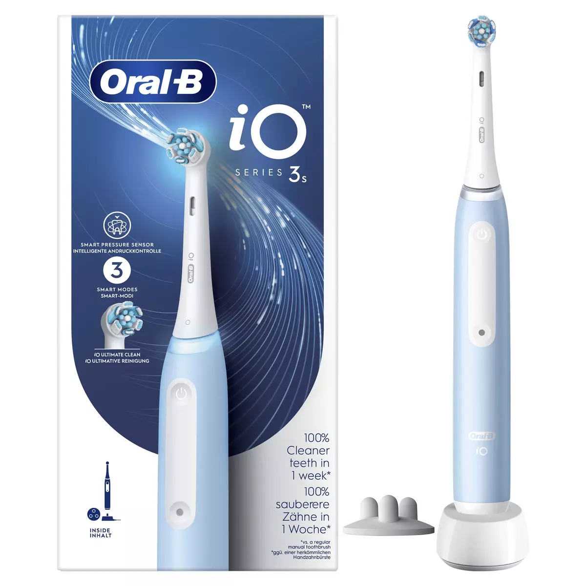 Brosse à Dents Electrique Professional Clean & Protect 3 + 2 Brossettes  Dentaires ORAL-B