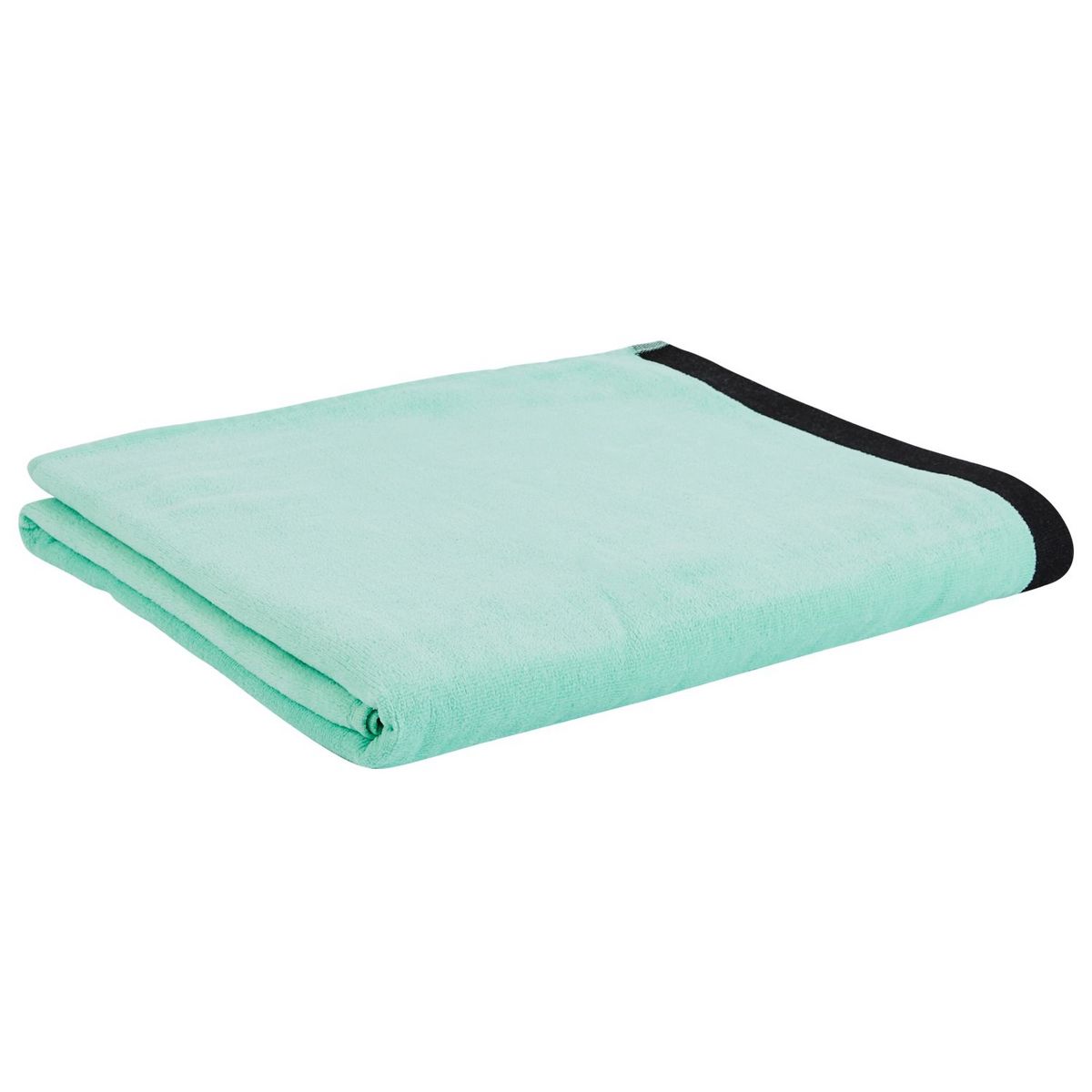 ACTUEL Drap de plage uni en velours COLORAMA