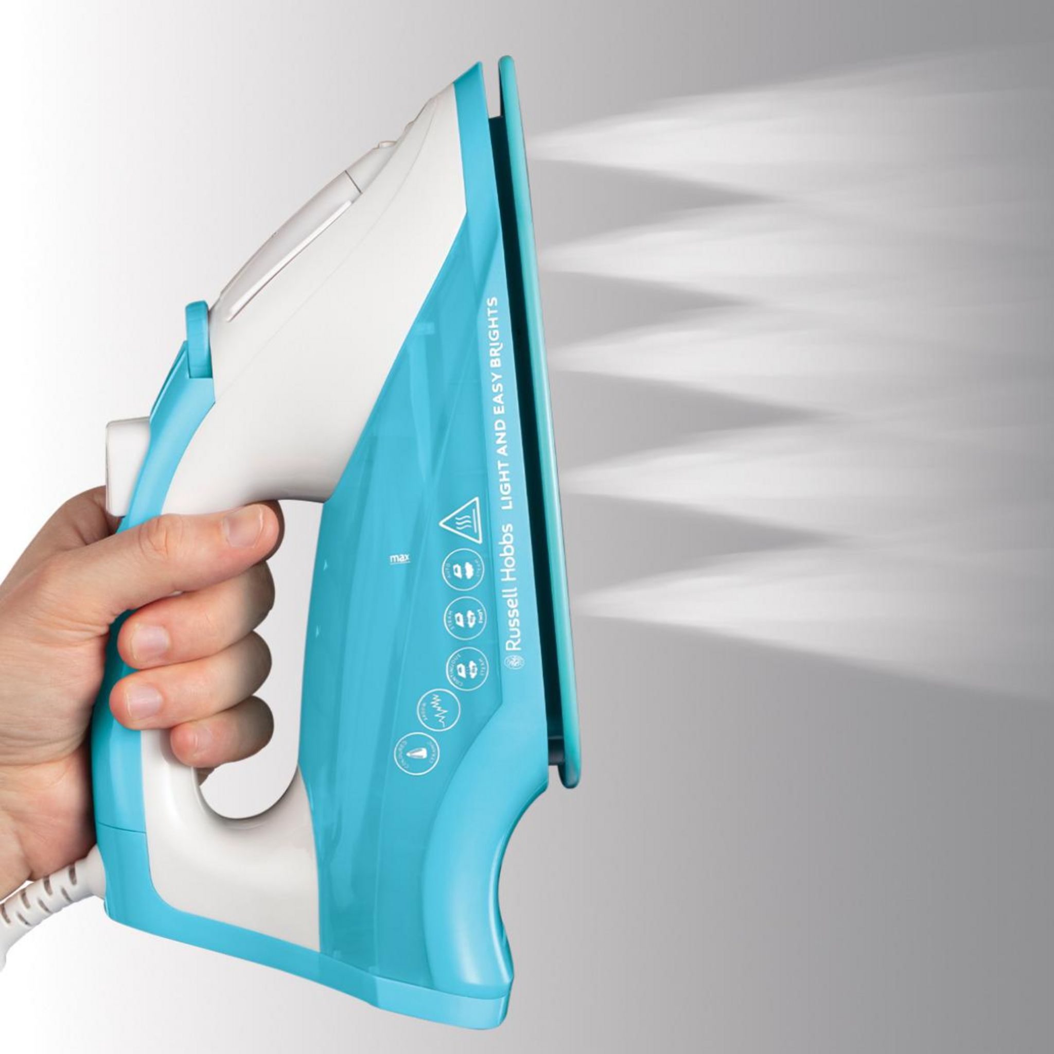 Voir la diapositive 6 : RUSSELL HOBBS Fer à repasser 26482-56 - Bleu