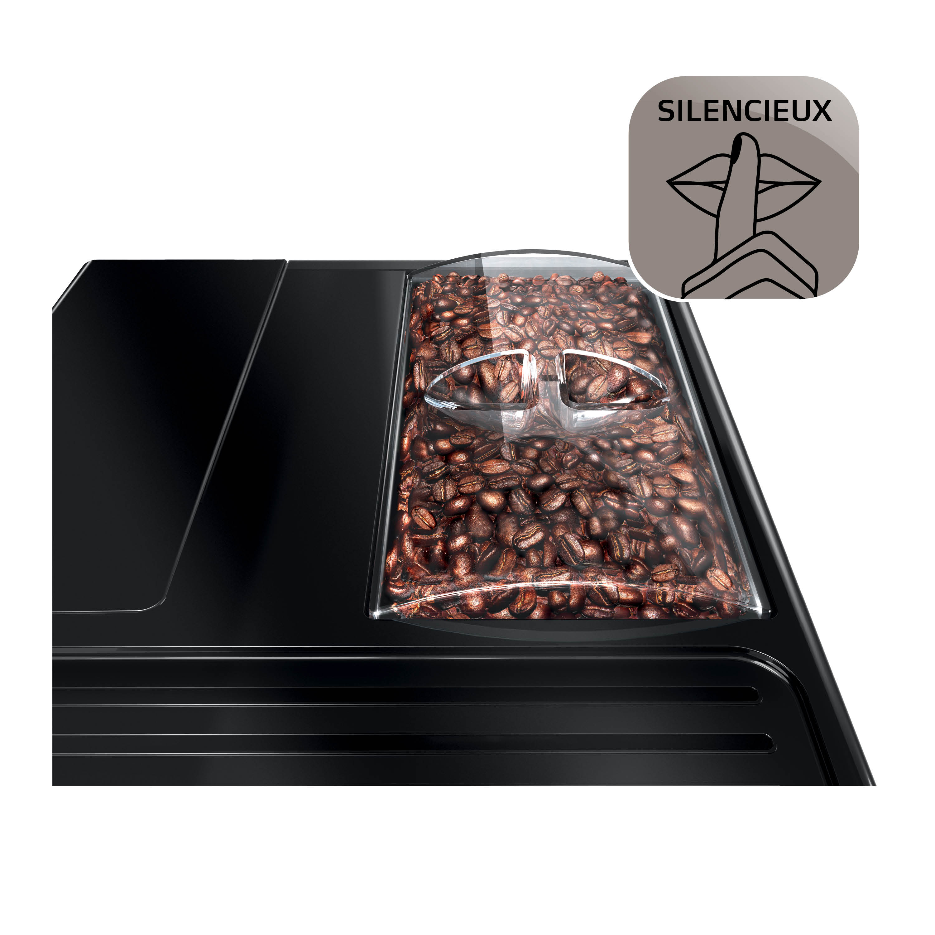 Voir la diapositive 6 : MELITTA Machine à café expresso avec broyeur PURISTA - Noir