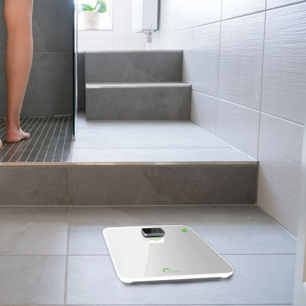 LITTLE BALANCE Pèse personne KINETRIC - Blanc