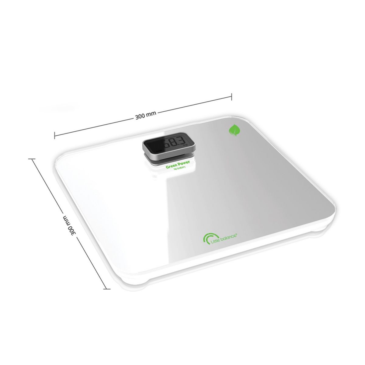 LITTLE BALANCE Pèse personne KINETRIC - Blanc