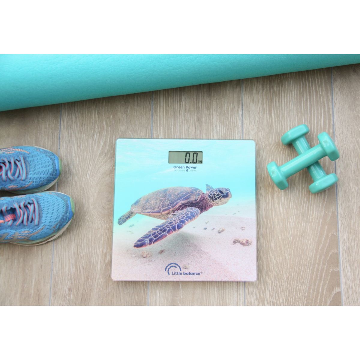 LITTLE BALANCE Pèse personne 8653 - Bleu