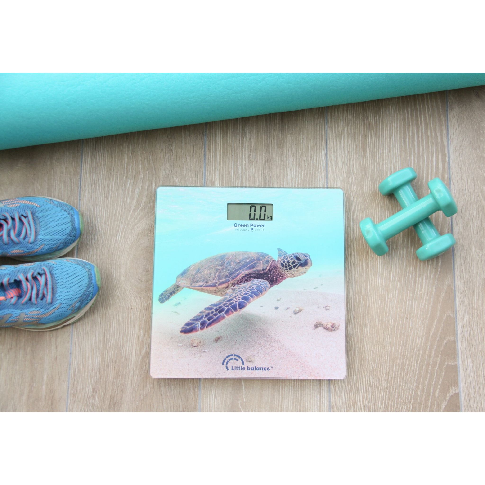 Voir la diapositive 4 : LITTLE BALANCE Pèse personne 8653 - Bleu