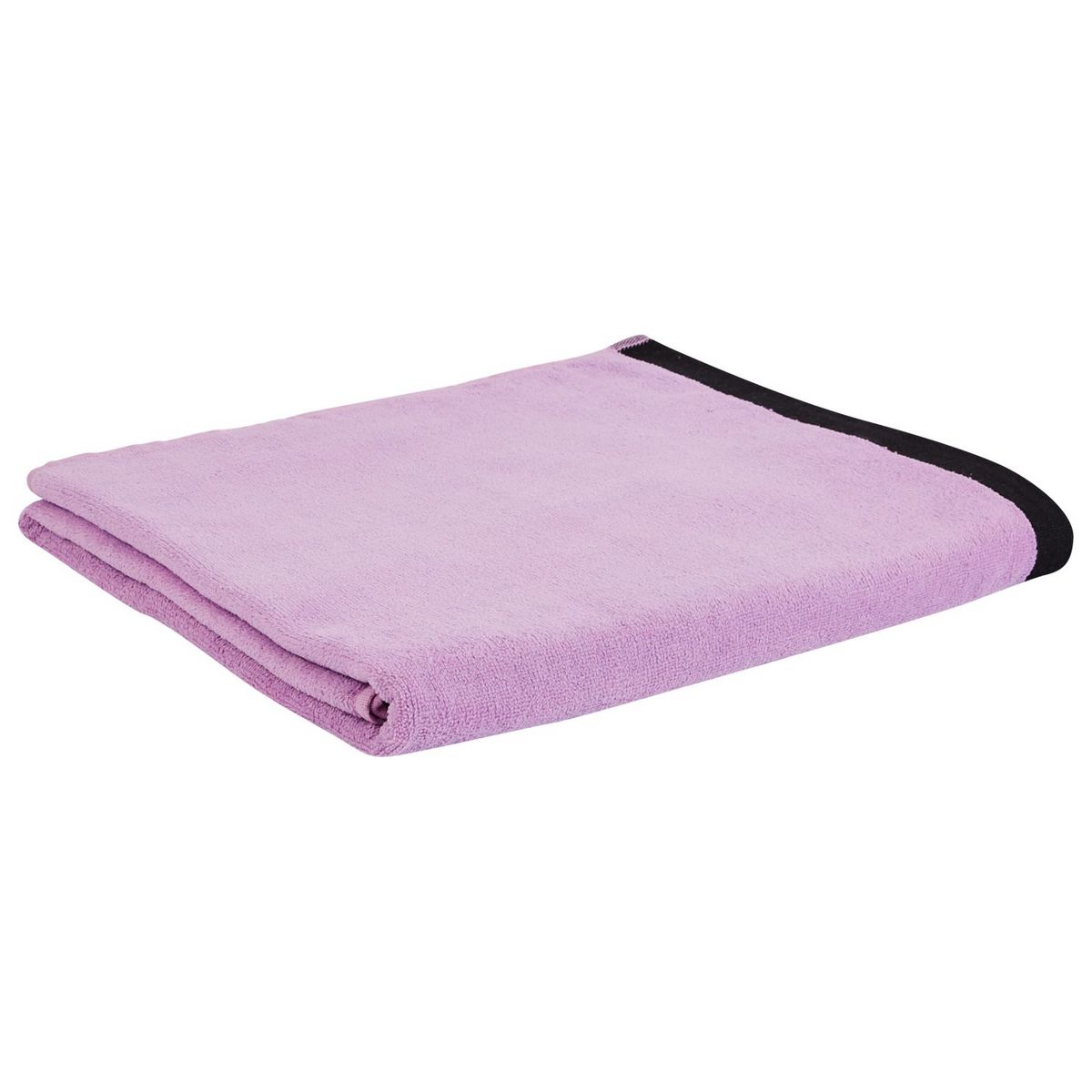 ACTUEL Drap de plage uni en velours COLORAMA