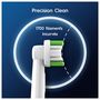Voir la diapositive 5 : ORAL-B Lot de 8 brossettes PRECISION CLEAN PRO - Blanc