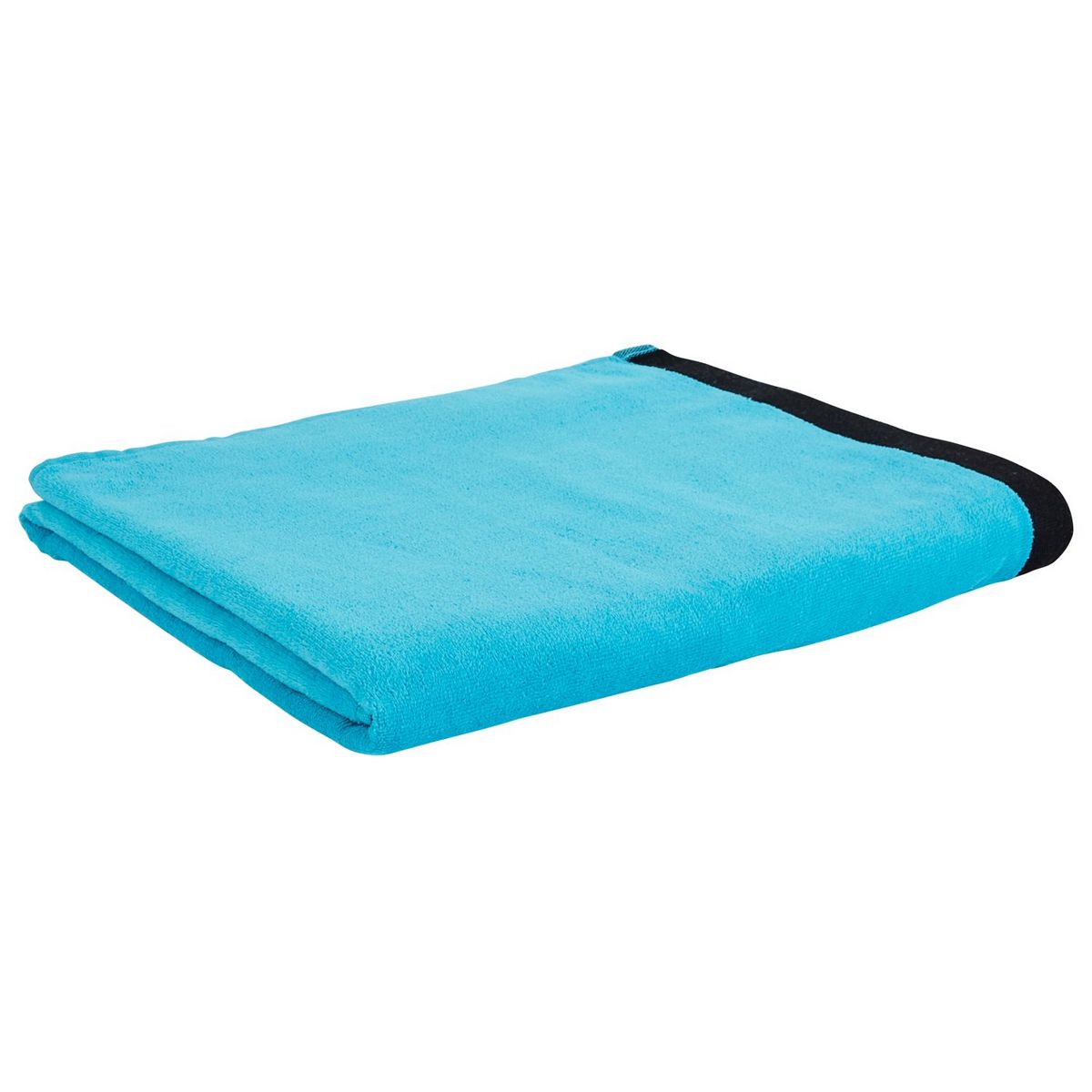 ACTUEL Drap de plage uni en velours COLORAMA