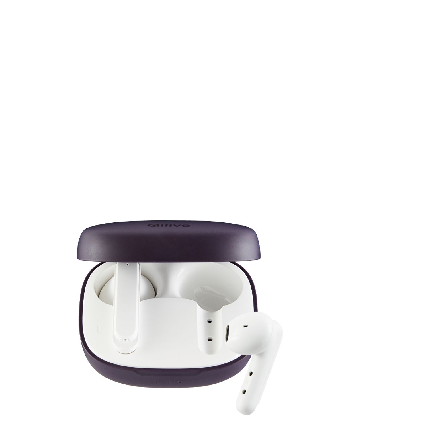 Voir la diapositive 4 : QILIVE Écouteurs sans fil Bluetooth avec étui de recharge Q1803 - Violet