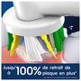 Voir la diapositive 4 : ORAL-B Lot de 3 brossettes FLOSS ACTION PRO - Blanc