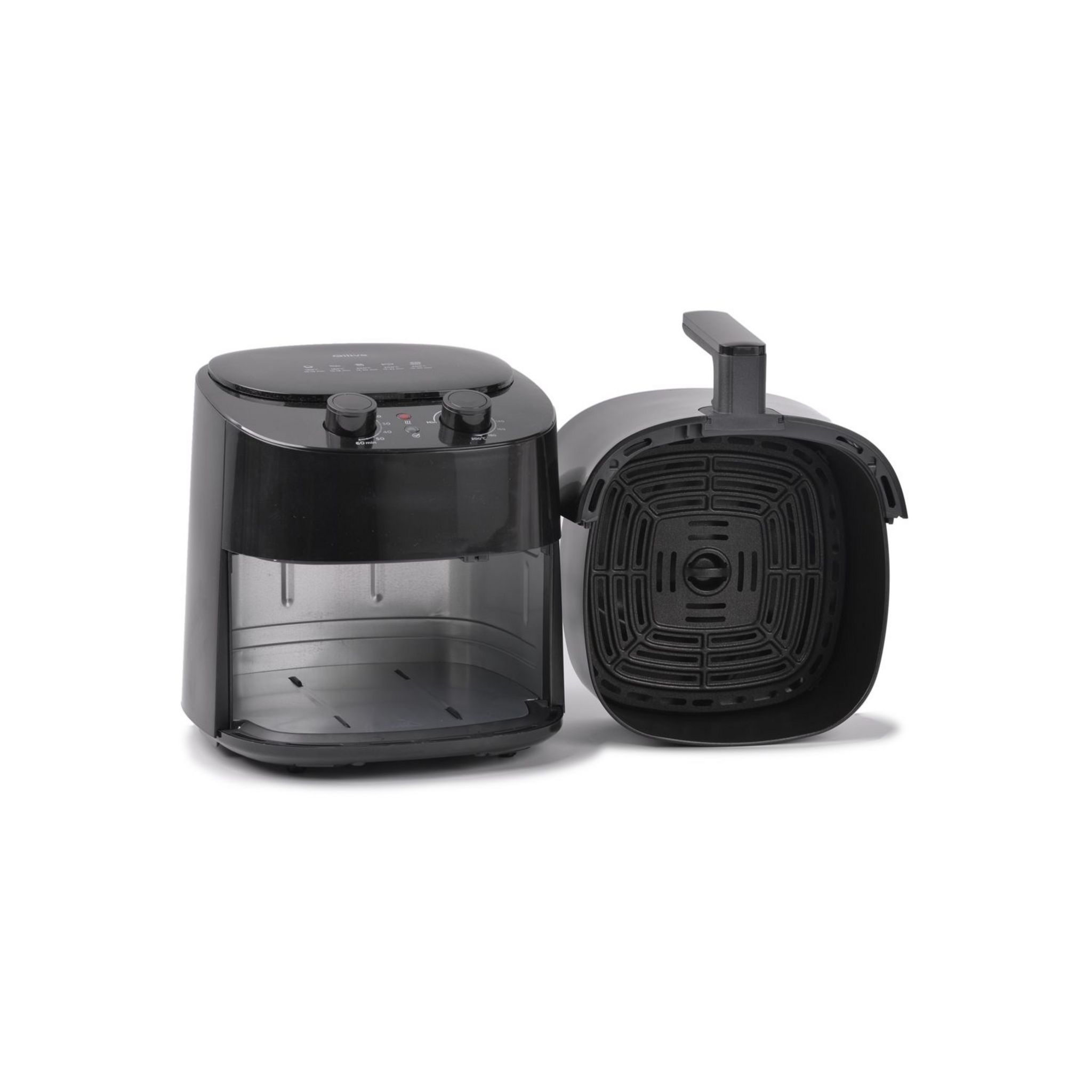 Voir la diapositive 3 : QILIVE Friteuse électrique sans huile à air chaud Q.5858 - Noir