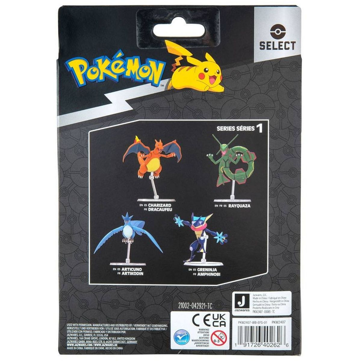 Figurine Articulée Dracaufeu Pokémon 15cm