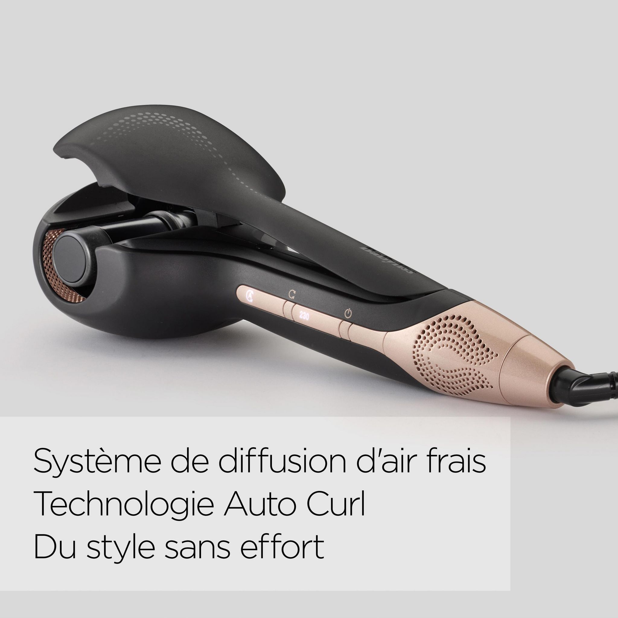 Voir la diapositive 11 : BABYLISS Boucleur C1900E - Noir