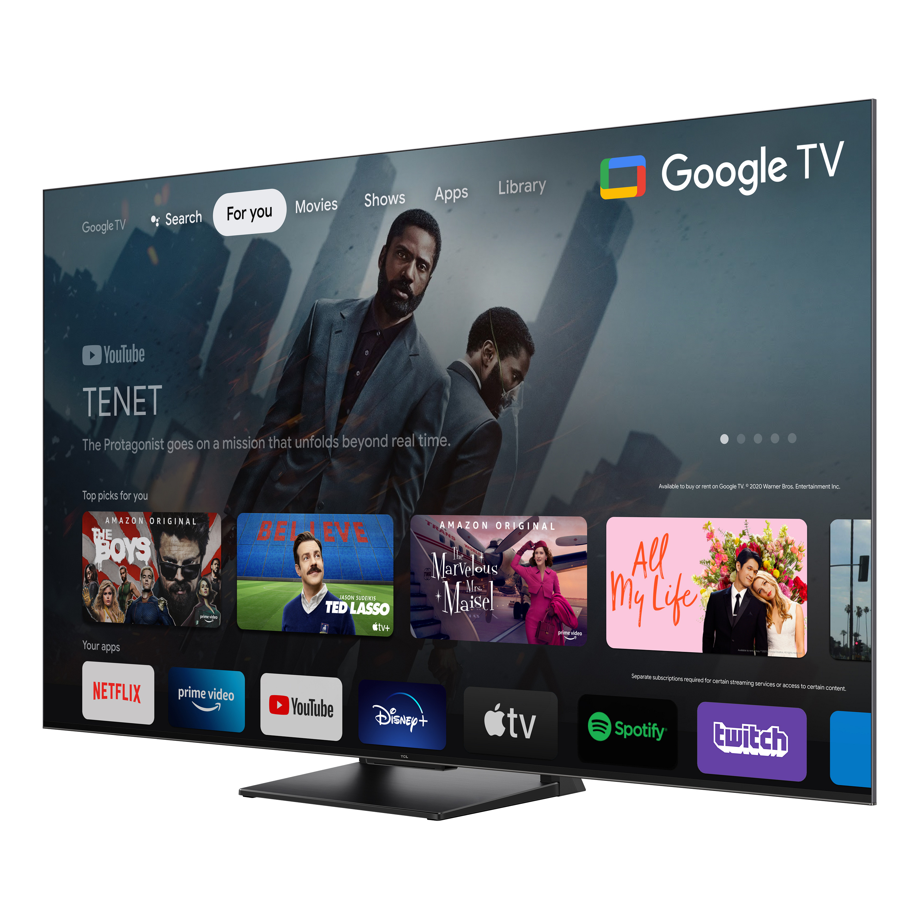 Voir la diapositive 12 : TCL 75C745 2023 TV QLED 4K Ultra HD 189 cm Smart TV