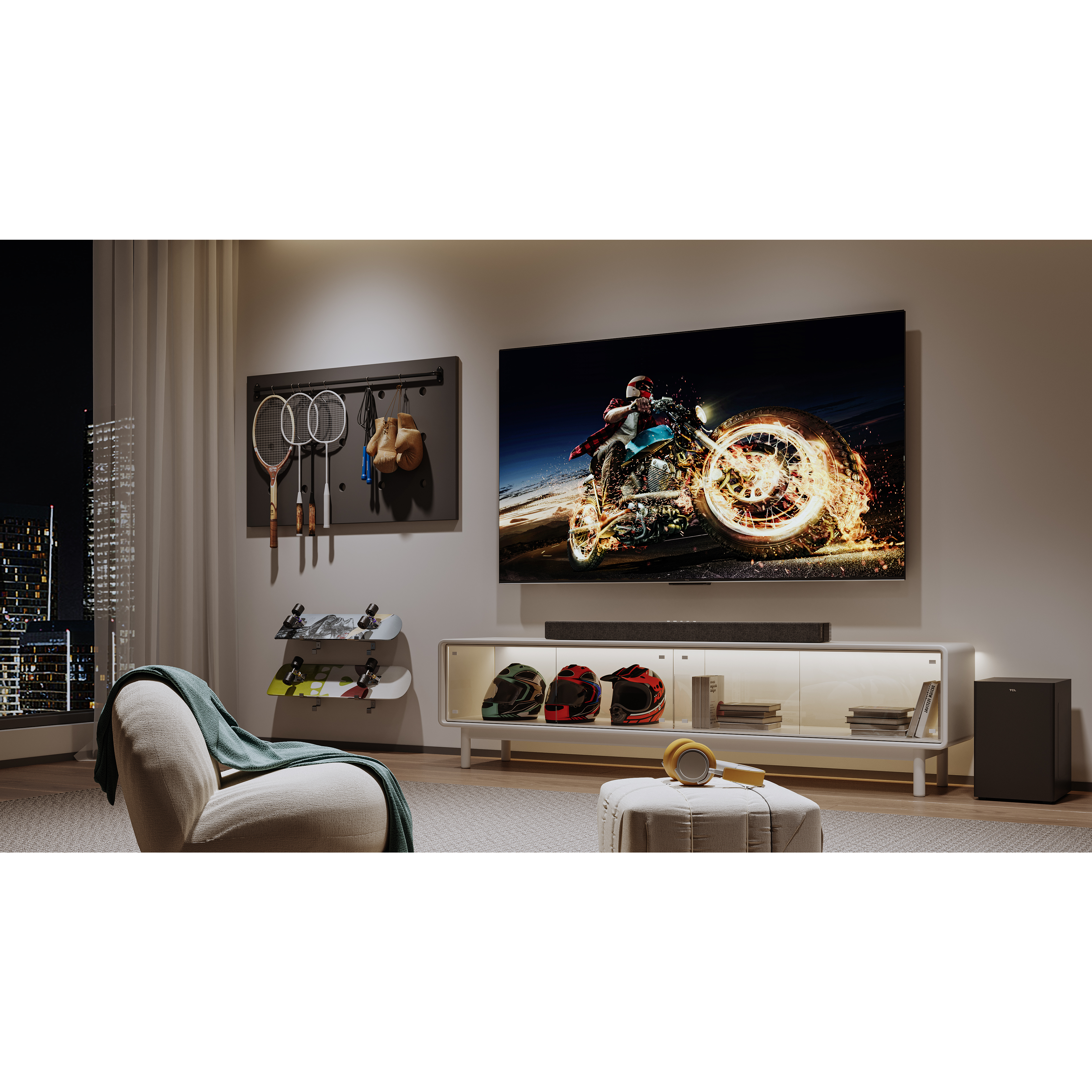 Voir la diapositive 8 : TCL 75C745 2023 TV QLED 4K Ultra HD 189 cm Smart TV