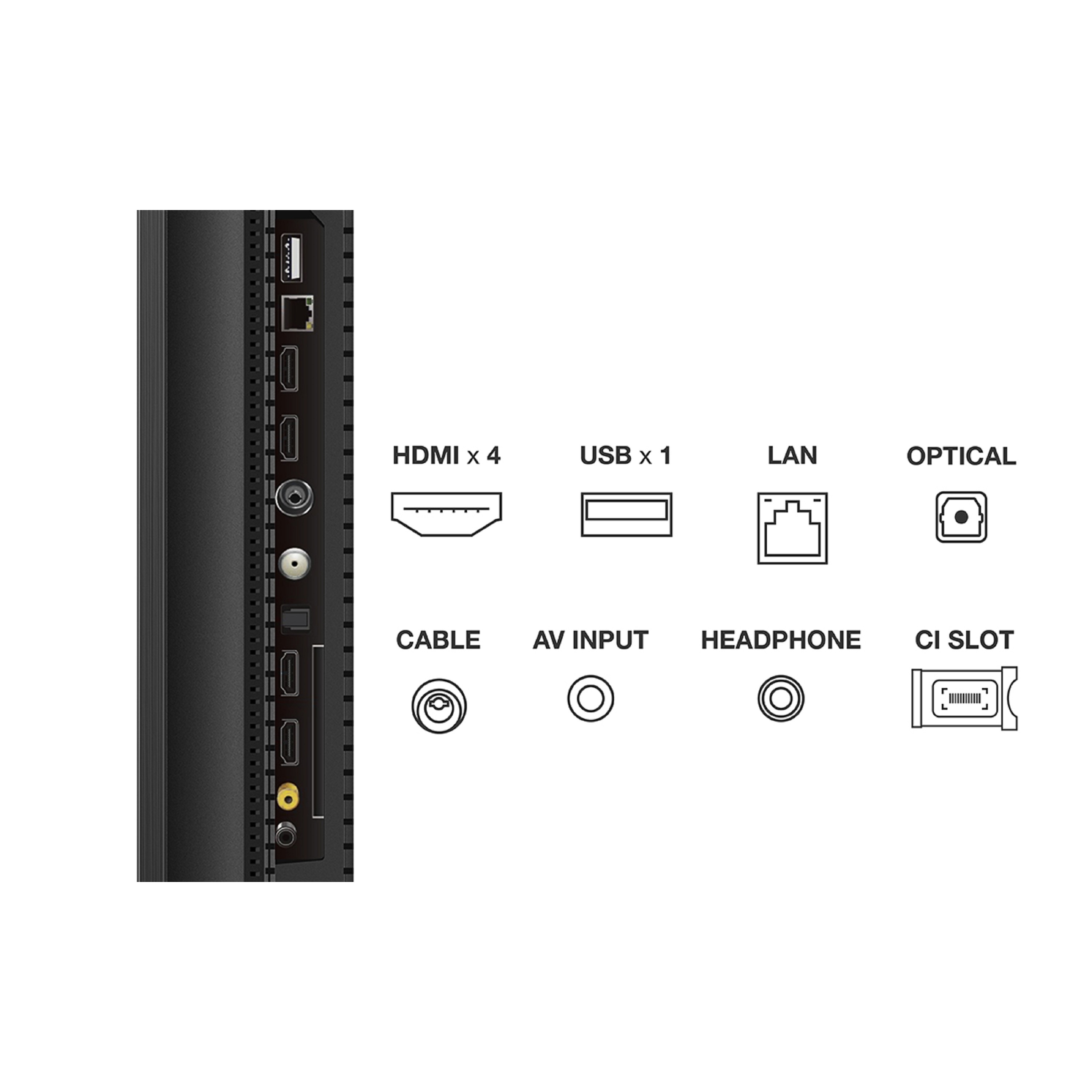 Voir la diapositive 10 : TCL 75C745 2023 TV QLED 4K Ultra HD 189 cm Smart TV