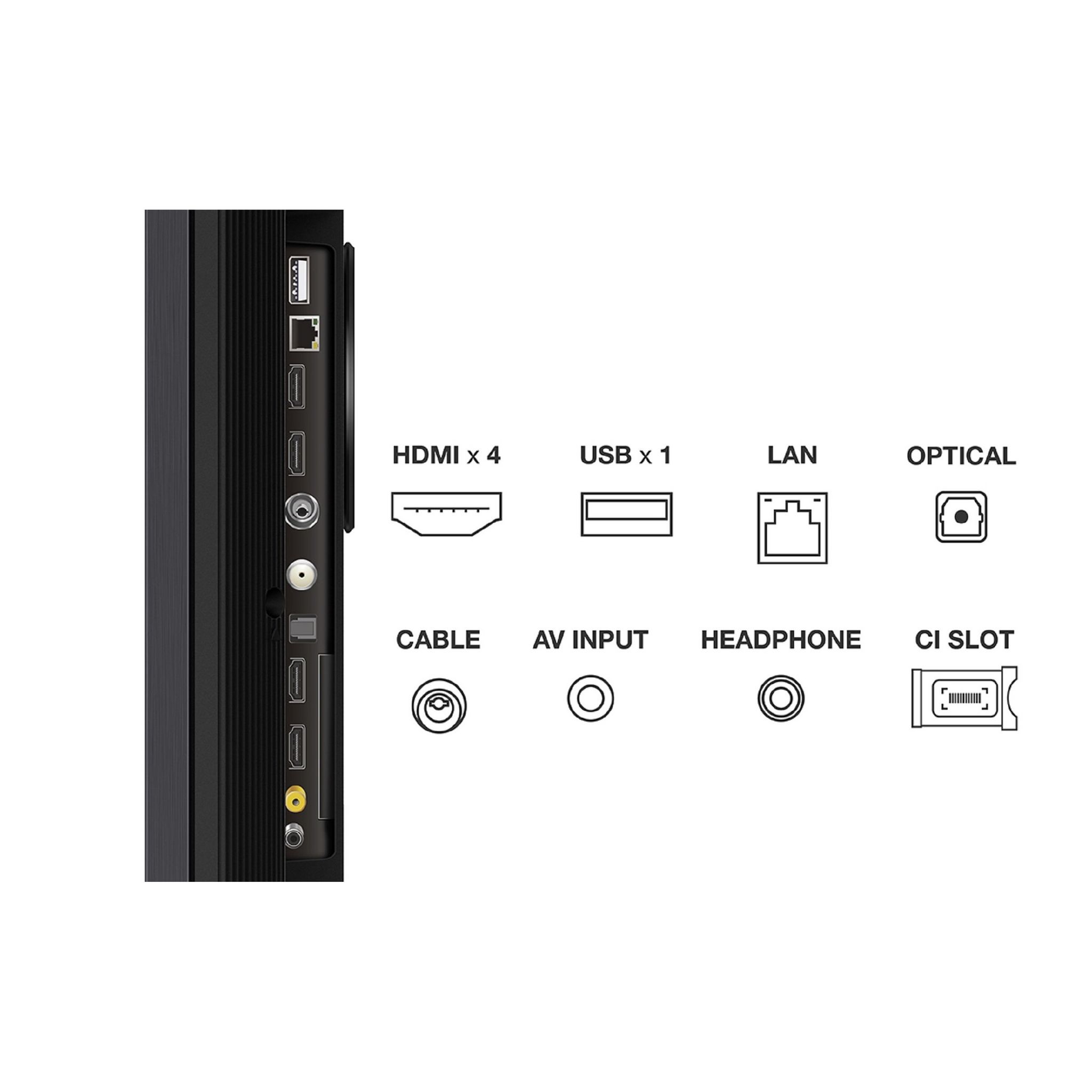 Voir la diapositive 13 : TCL 75C845 2023 TV QLED Mini LED 4K  189 cm Google TV