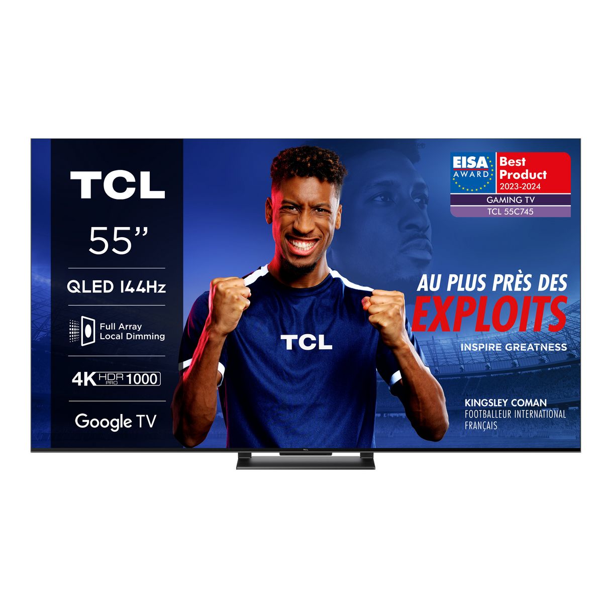TCL 55C745 2023 TV QLED 4K Ultra HD 139 cm Smart TV