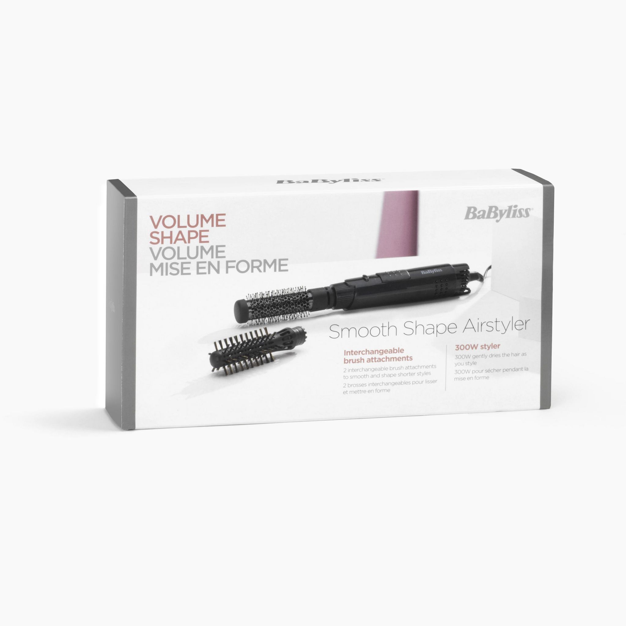 Voir la diapositive 2 : BABYLISS Brosse soufflante AS86E - Noir