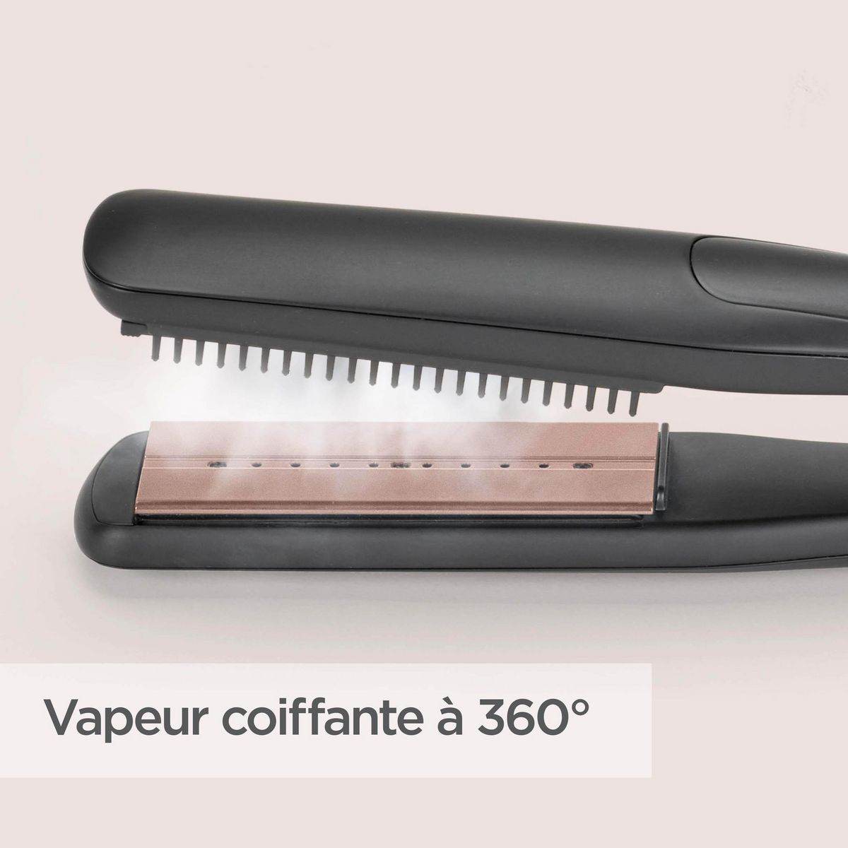 BABYLISS Lisseur vapeur professionnel ST596E - Noir