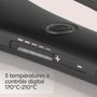 Voir la diapositive 5 : BABYLISS Lisseur vapeur professionnel ST596E - Noir