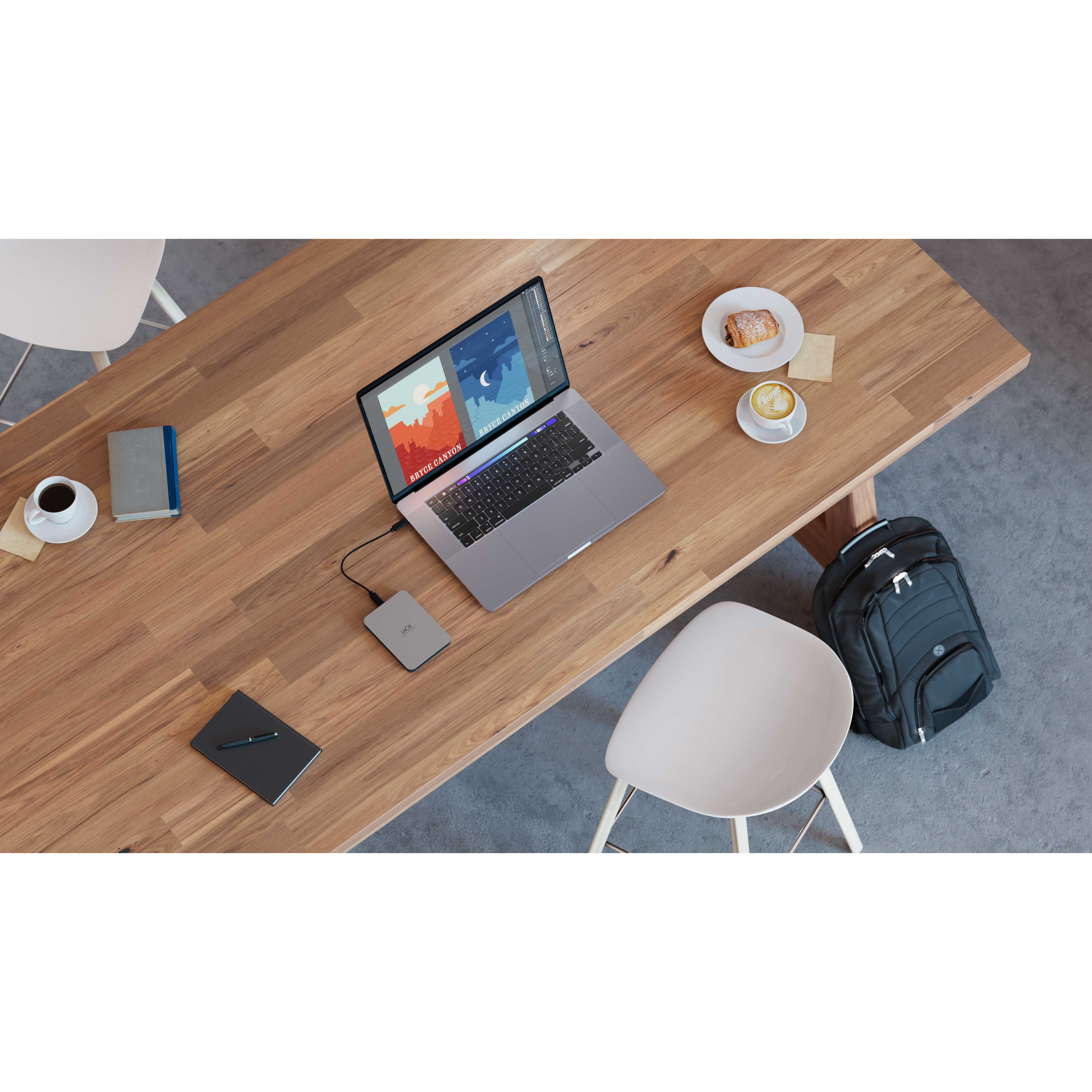 Voir la diapositive 6 : LACIE Disque dur externe 2To USB-C 3.2