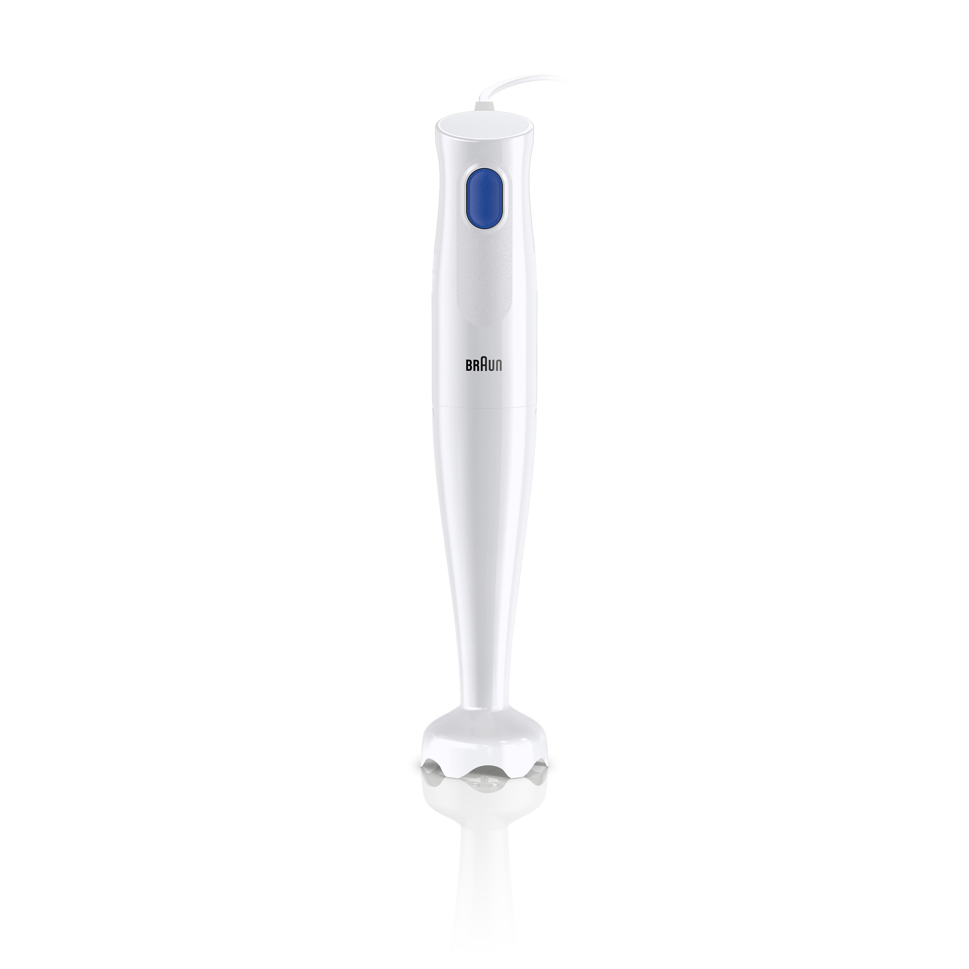Voir la diapositive 2 : BRAUN Mixeur plongeant MQ10.00PWH - Blanc