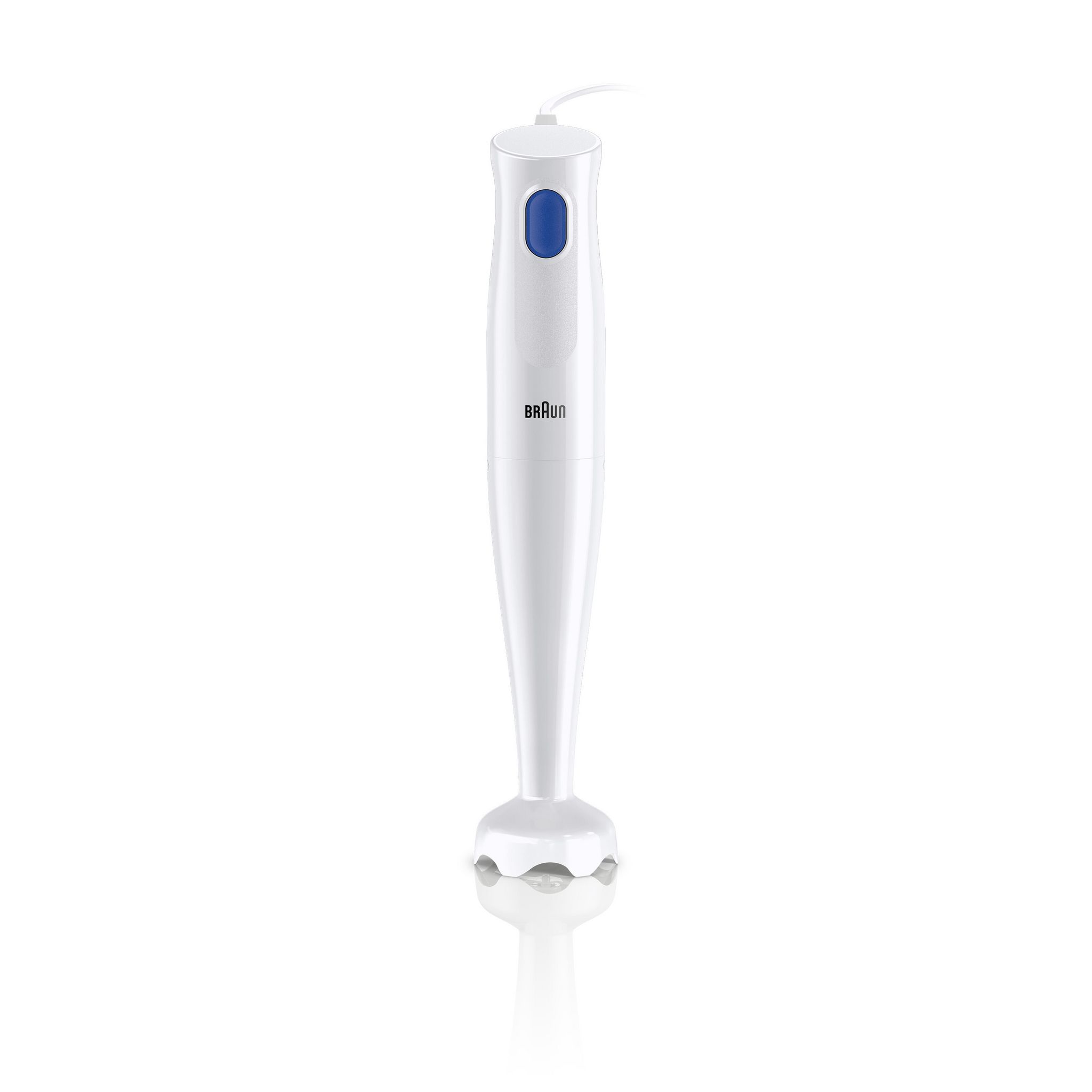 Voir la diapositive 2 : BRAUN Mixeur plongeant MQ10.00PWH - Blanc