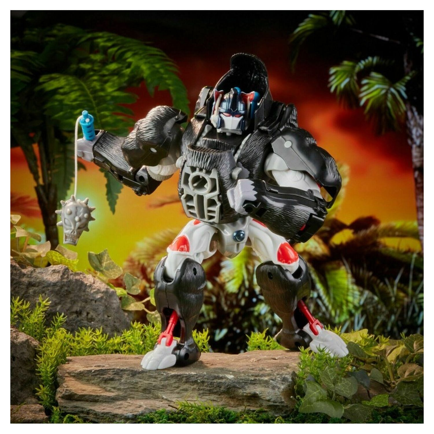 Voir la diapositive 4 : Gorille TRANSFORMERS Vintage Beast Wars Opitmus 20cm