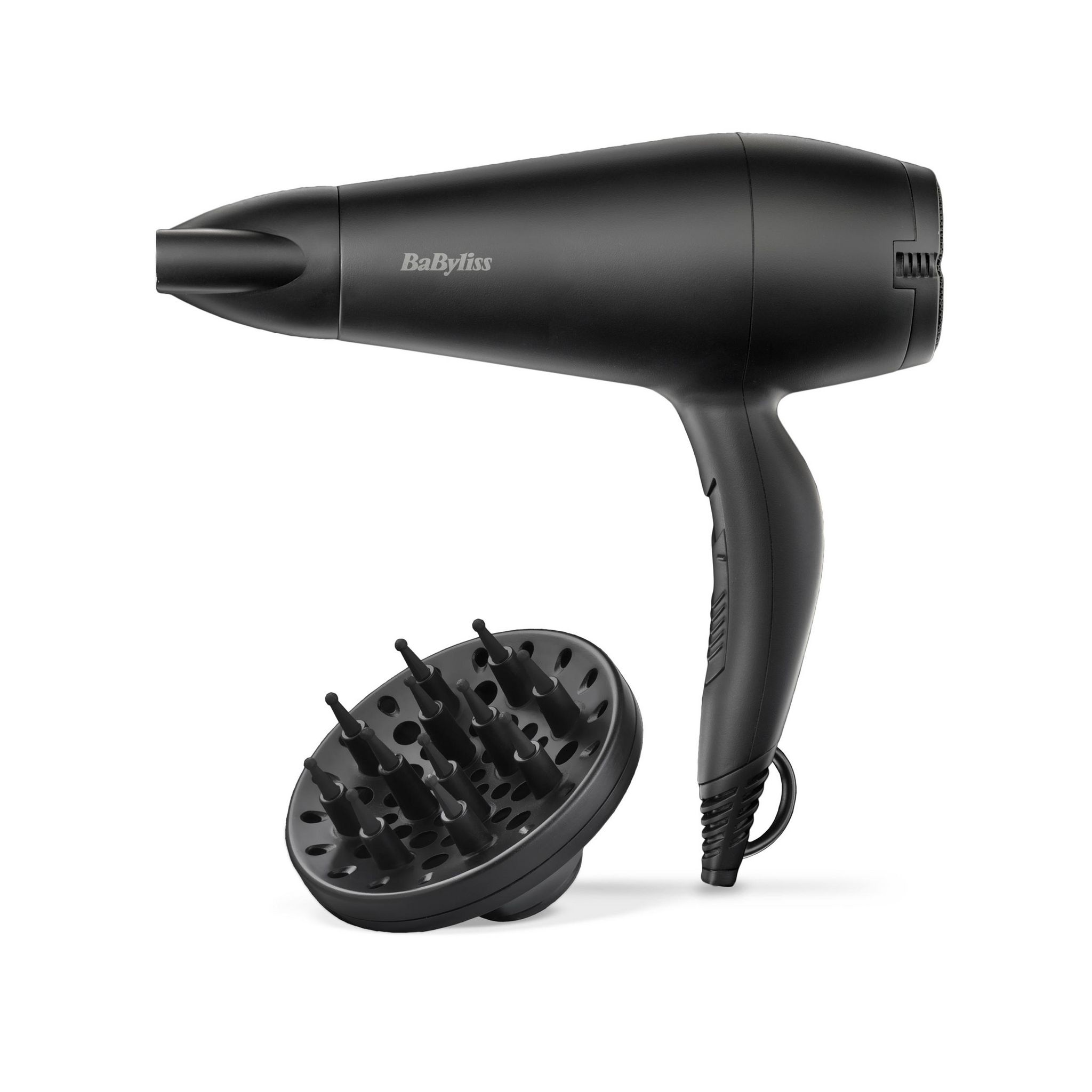 Voir la diapositive 2 : BABYLISS Sèche cheveux D215DE - Noir