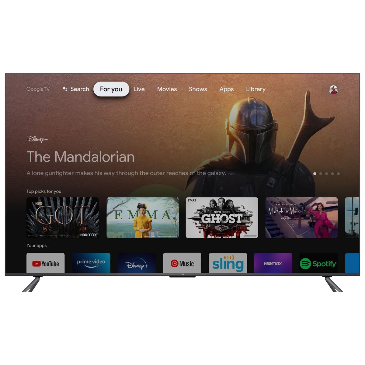 TCL 85C645 2023 TV QLED 4K Ultra HD 214 cm Smart TV