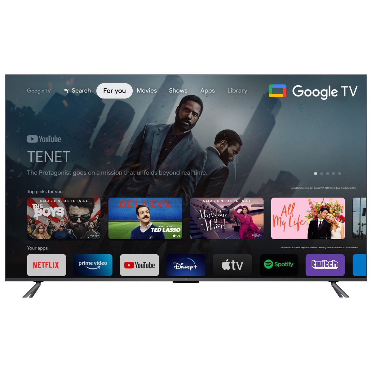 TCL 85C645 2023 TV QLED 4K Ultra HD 214 cm Smart TV