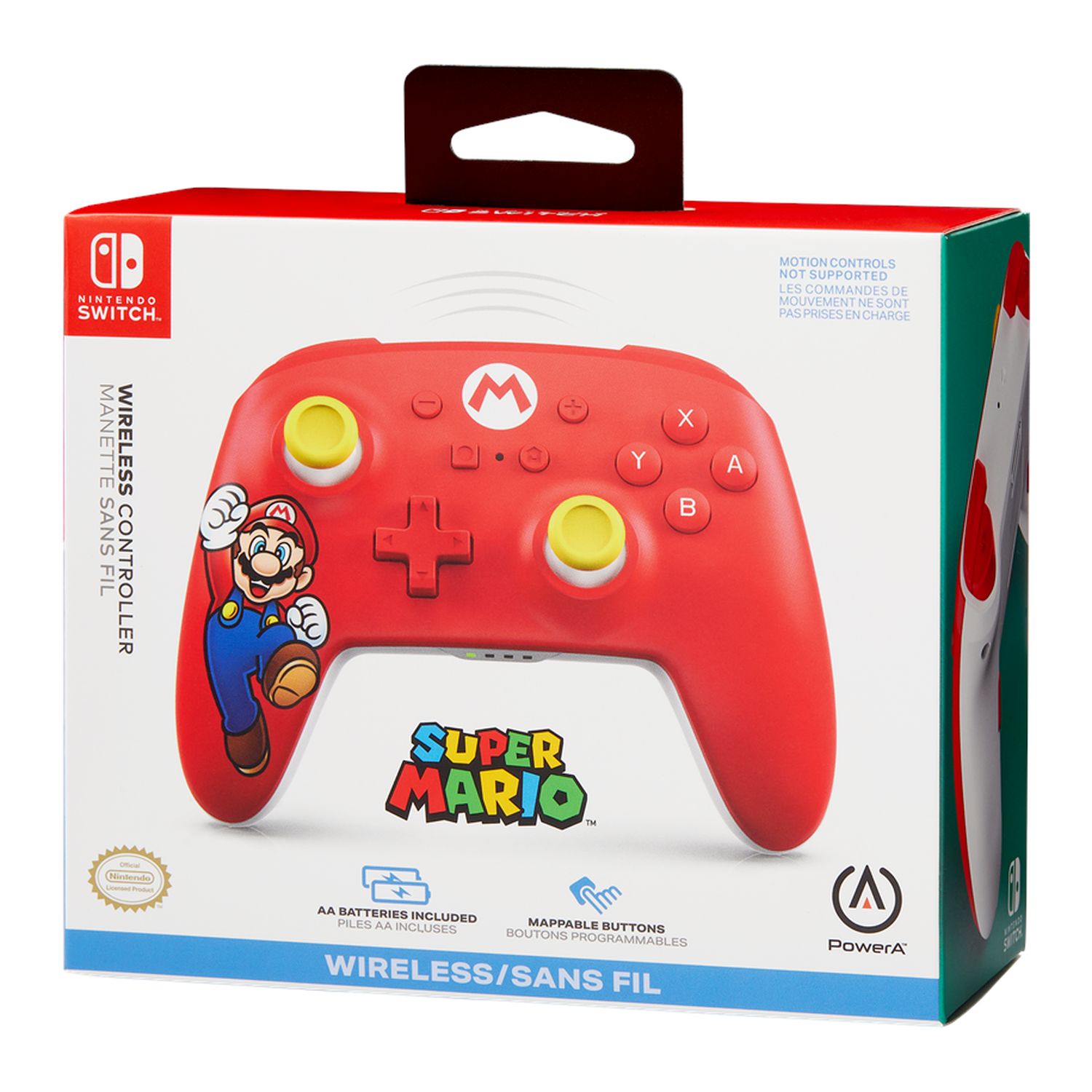 Voir la diapositive 2 : Manette Sans Fil Mario Joy Nintendo Switch