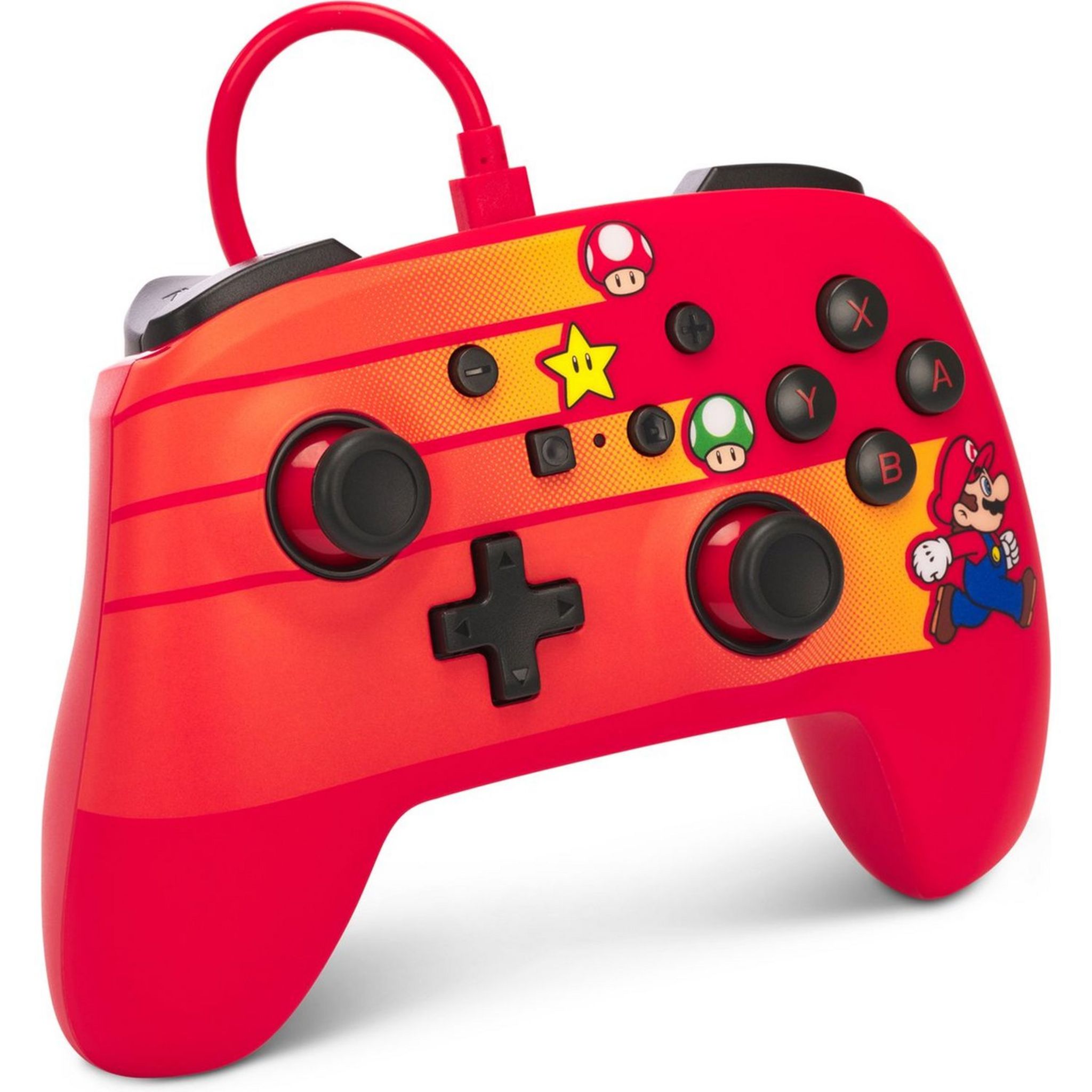 Voir la diapositive 4 : Manette Filaire Speedstar Mario - Nintendo Switch