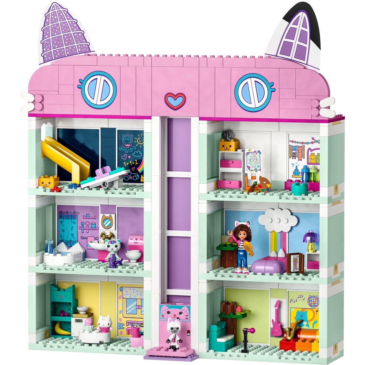 LEGO Gabby's DollHouse 10788  - La Maison Magique de Gabby, Jouet de Maison de Poupées avec Figurines