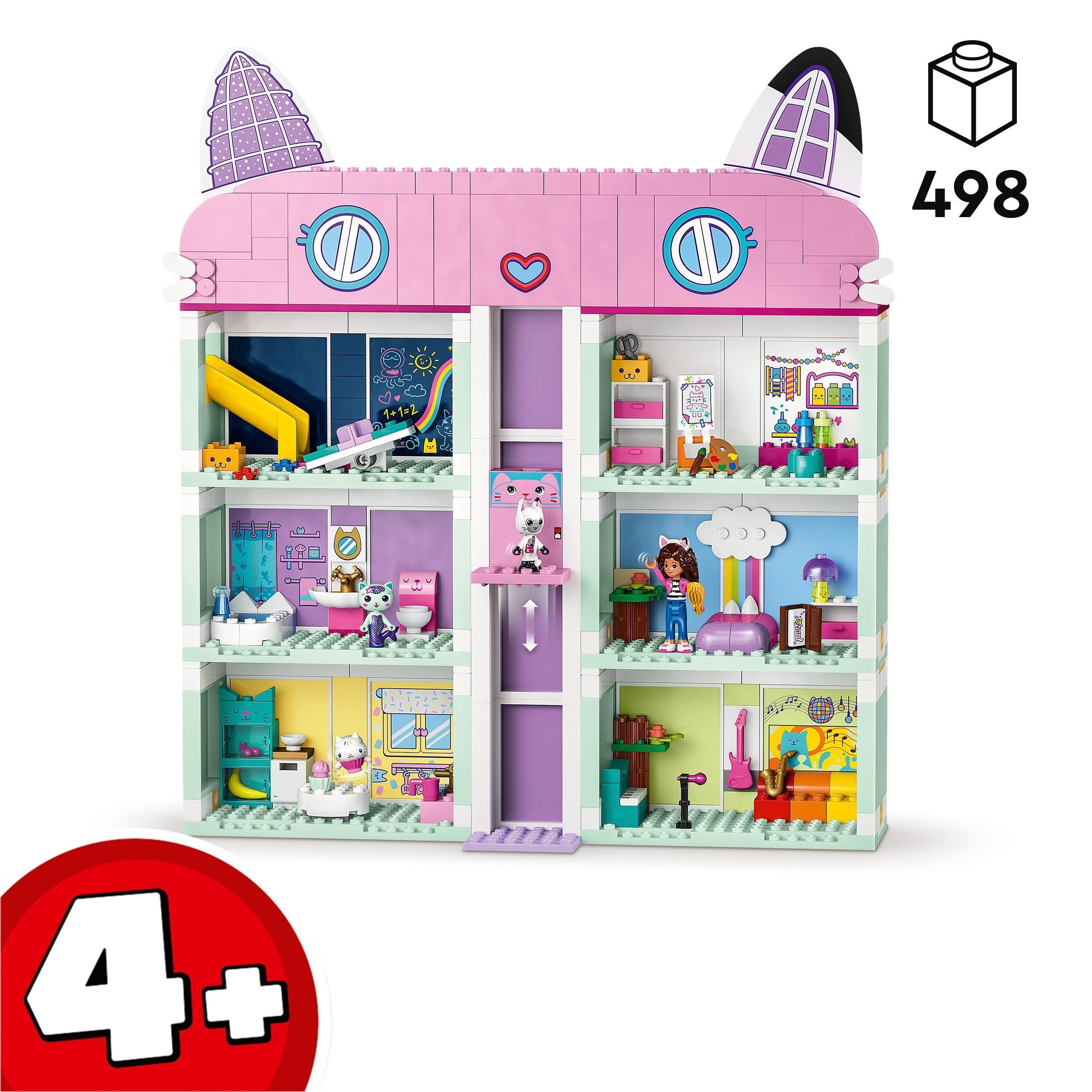 Voir la diapositive 3 : LEGO La Maison Magique de Gabby 10788 - Jouet pour Fille ou Garçon dès 4 ans - Figurines
