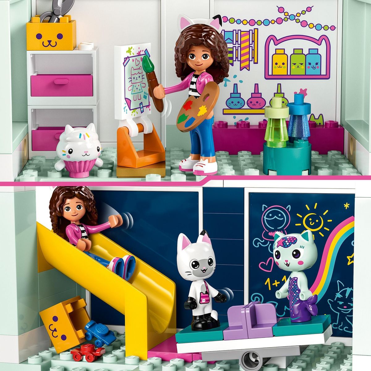 LEGO Gabby's DollHouse 10788  - La Maison Magique de Gabby, Jouet de Maison de Poupées avec Figurines