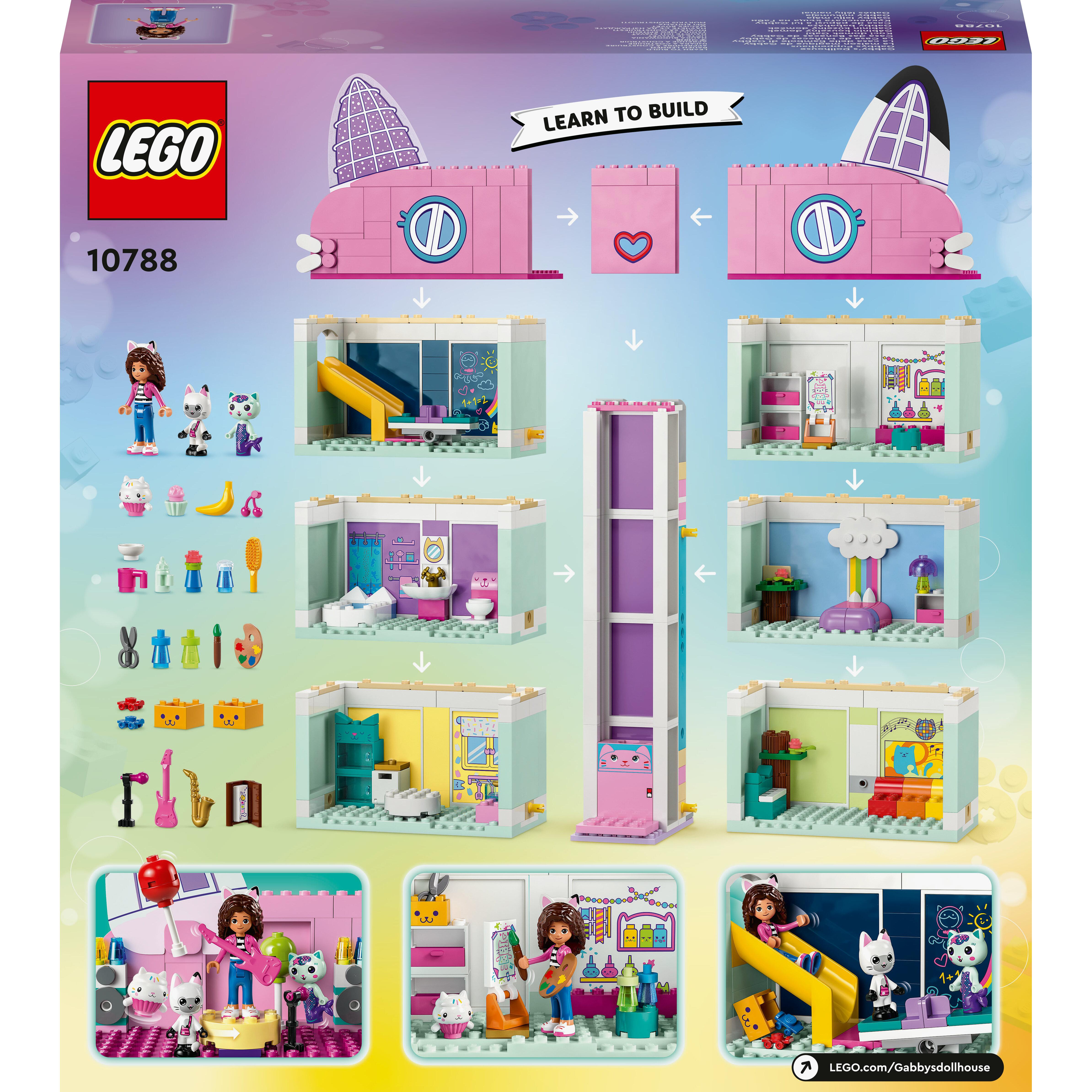 Voir la diapositive 8 : LEGO La Maison Magique de Gabby 10788 - Jouet pour Fille ou Garçon dès 4 ans - Figurines