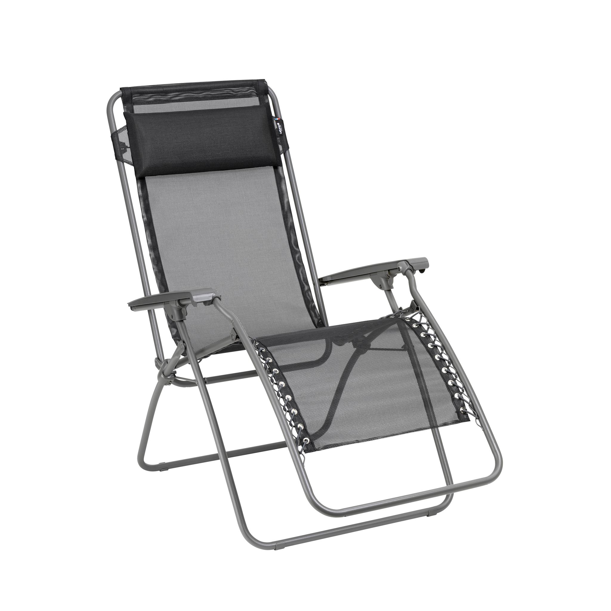 LAFUMA Fauteuil relax pliant multipostions RT2 BATYLINE - Noir